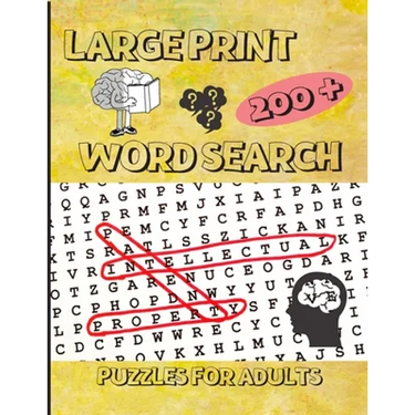 200+ Large Print Word Search Puzzles for Adults: Word Search Book for Adults Large Print with 200 Puzzles with Solutions - 8.5x11 inches / 256 pages