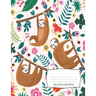 Sloth Notes: Cute Sloth Recipe Book 8.5" x 11" 120 Pages, Write Down Your Special Recipes