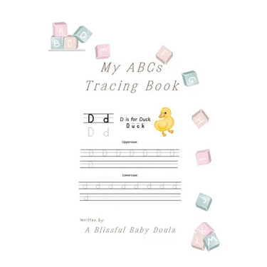My ABCs Tracing Book: Tracing Uppercase and Lowercase Letters, Name Writing Practice, Sight Word Tracing, Ages 3-5