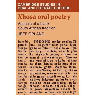 Xhosa Oral Poetry