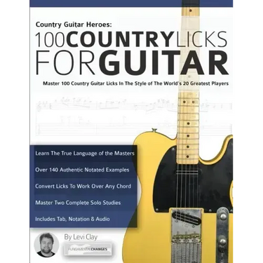 Country Guitar Heroes - 100 Country Licks for Guitar
