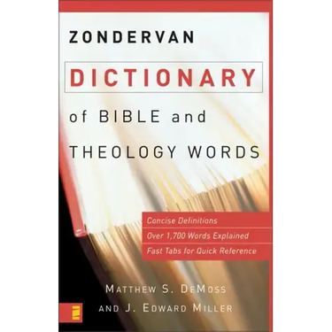 Zondervan Dictionary of Bible and Theology Words