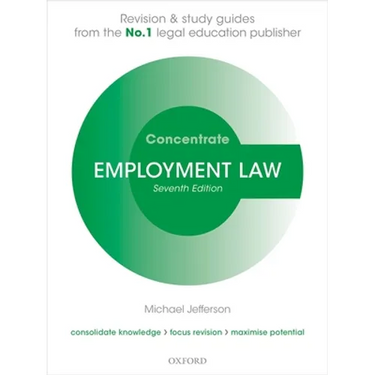 Employment Law Concentrate: Law Revision and Study Guide