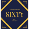 Happy 60th Birthday Guest Book (Hardcover): Happy 60th Birthday Guest book, party and birthday celebrations decor, memory book, 60th birthday, happy b