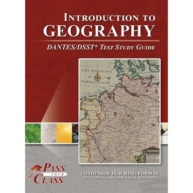 Introduction to Geography DANTES/DSST Test Study Guide