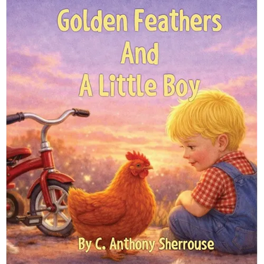 Golden Feathers And A Little Boy