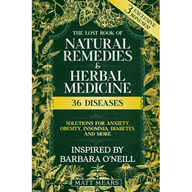 The Lost Book of Natural Remedies & Herbal Medicine: 36 Diseases, Solutions for Anxiety, Obesity, Insomnia, Diabetes, and More Best Recipes for Healin