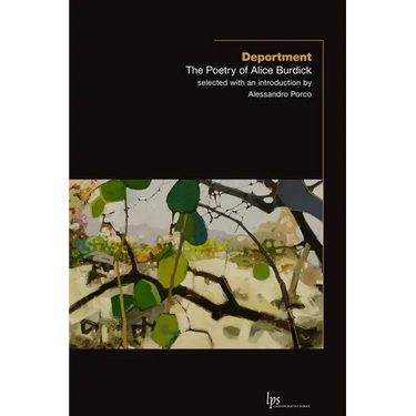 Deportment: The Poetry of Alice Burdick