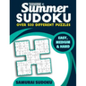 Summer Sudoku: Samurai Sudoku: Easy, Medium and Hard - Over 500 Puzzles