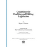 Guidelines for Drafting and Editing Legislation