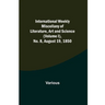 International Weekly Miscellany of Literature, Art and Science - (Volume I), No. 8, August 19, 1850