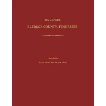 1880 Census, Bledsoe County, Tennessee