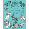 Kid's Coloring Book: JUMBO Nature Coloring Book for Kids. Exciting Photos of Animals and Plants with Colorable BUBBLE LETTERS