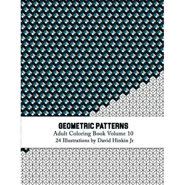 Geometric Patterns - Adult Coloring Book Vol. 10