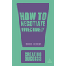 How to Negotiate Effectively