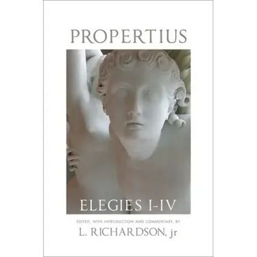 Propertius, Elegies I-IV