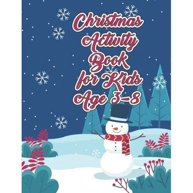 Christmas Activity Book for Kids Ages 3-8: Spelling Practice Learning Vocabulary and Improve Reading Capacity of Kids on Christmas Day Celebration