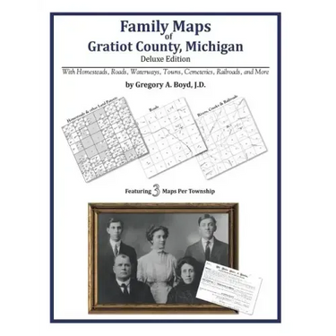 Family Maps of Gratiot County, Michigan