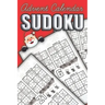 Sudoku Advent Calendar: 100 Sudoku Puzzles with Solutions A Christmas Book for Adults and Kids Awesome Gift for Sudoku Lovers