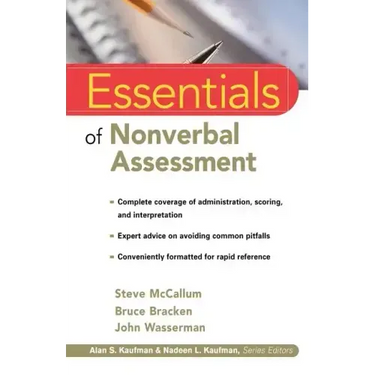 Essentials of Nonverbal Assessment