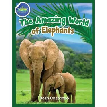 Elephants Activity Workbook for Kids ages 4-8!