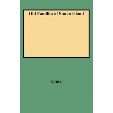 Old Families of Staten Island