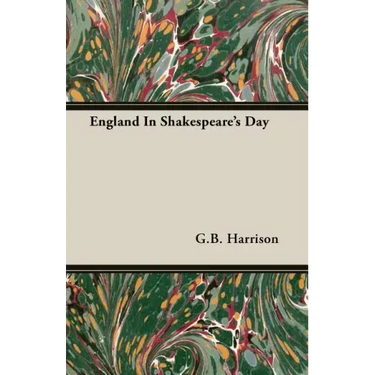 England In Shakespeare's Day