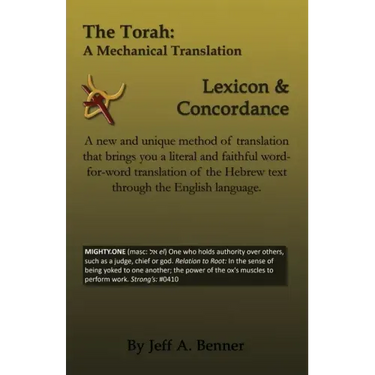 The Torah: A Mechanical Translation - Lexicon and Concordance