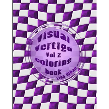 Visual Vertigo: Optical Illusion Coloring Book