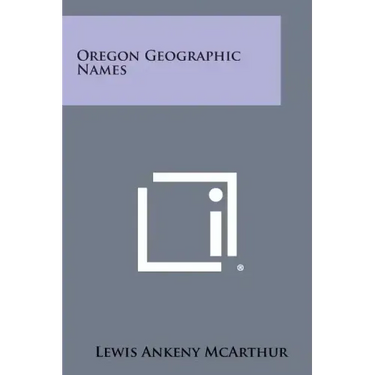 Oregon Geographic Names
