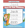 Letter Tracing for Kids Jack Trace my Name Workbook: Tracing Books for Kids ages 3 - 5 Pre-K & Kindergarten Practice Workbook