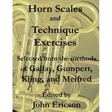 Horn Scales and Technique Exercises