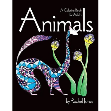 Animals: Coloring Book For Adults