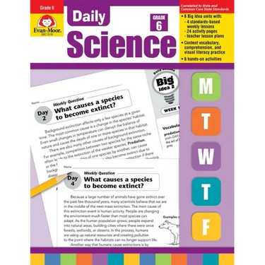 Daily Science, Grade 6 Teacher Edition
