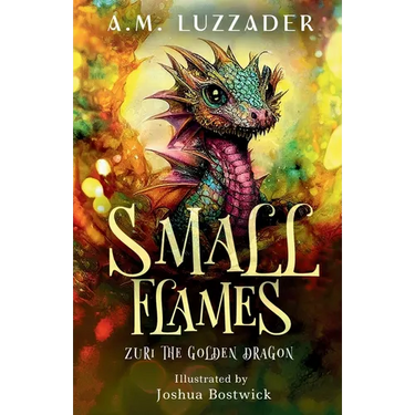 Small Flames Zuri the Golden Dragon