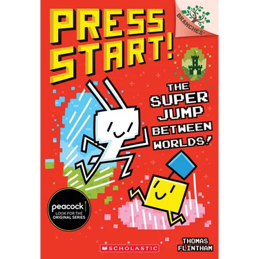The Super Jump Between Worlds!: A Branches Book (Press Start! #17)