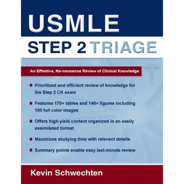 USMLE Step 2 Triage: An Effective No-Nonsense Review of Clinical Knowledge