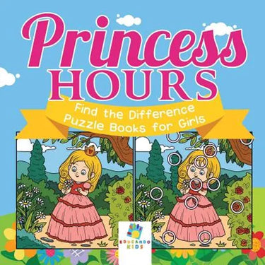 Princess Hours Find the Difference Puzzle Books for Girls