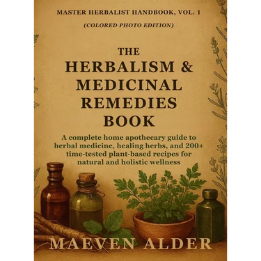 The Herbalism & Medicinal Remedies Book: A Complete Home Apothecary Guide to Herbal Medicine, Healing Herbs, and 200+ Time-Tested Plant-Based Recipes