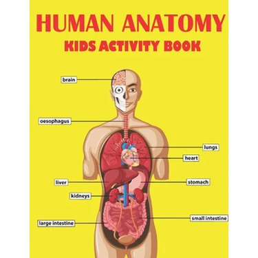 Human Anatomy Kids Activity Book: Amazing Human Anatomy Kids Activity Book for Your Son, Daughters