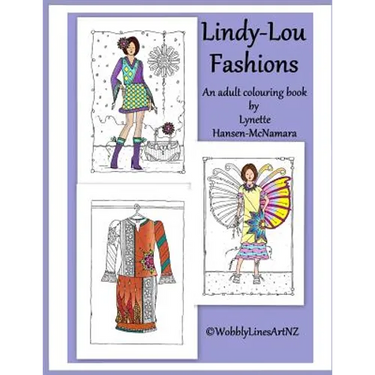 Lindy-Lou Fashions: An Adult Colouring Book