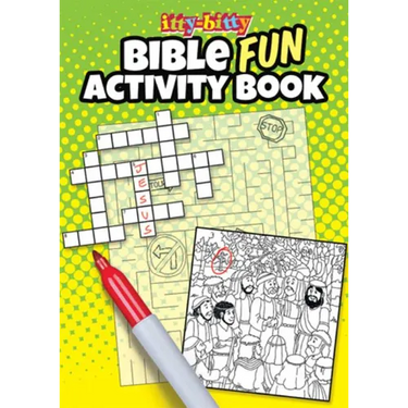 Bible Fun Ittybitty Activity Book (6pk)