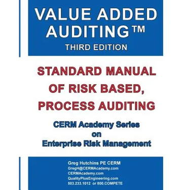 Value Added Auditing Third Edition: Standard Manual of Risk Based, Process Auditing