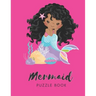 Mermaid Puzzle Book: Connect The Dots Puzzles - 30 Pages - Paperback - Made In USA - Size 8.5 x 11