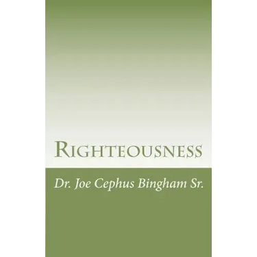 Righteousness