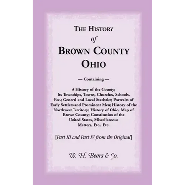The History of Brown County, Ohio