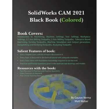 SolidWorks CAM 2021 Black Book (Colored)