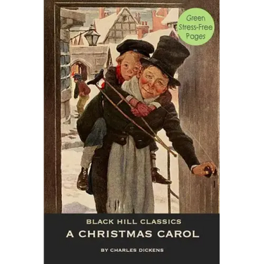 A Christmas Carol: Dyslexia-Friendly Large Print With Green Pages