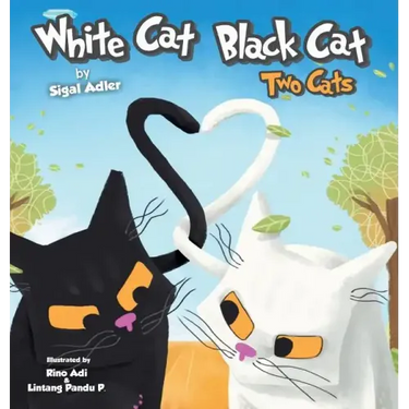 White Cat Black Cat: Two Cats