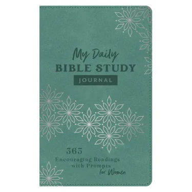 My Daily Bible Study Journal: 365 Encouraging Readings with Prompts for Women